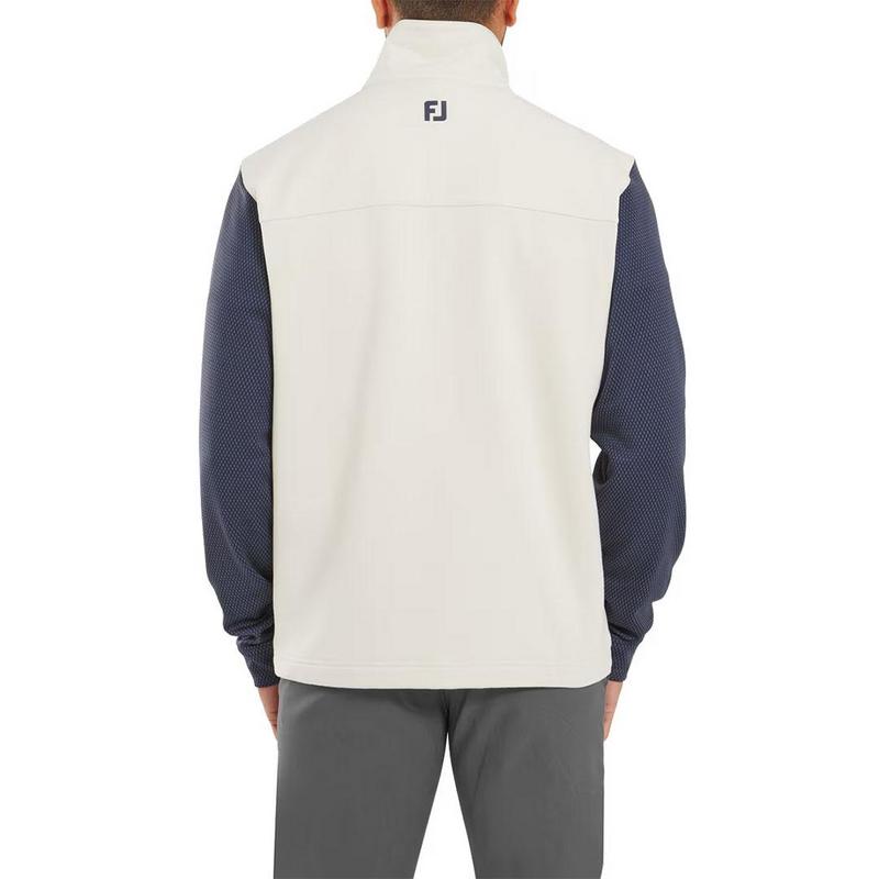 FootJoy ThermoSeries Hybrid Golf Jacket - Stone/Charcoal - main image