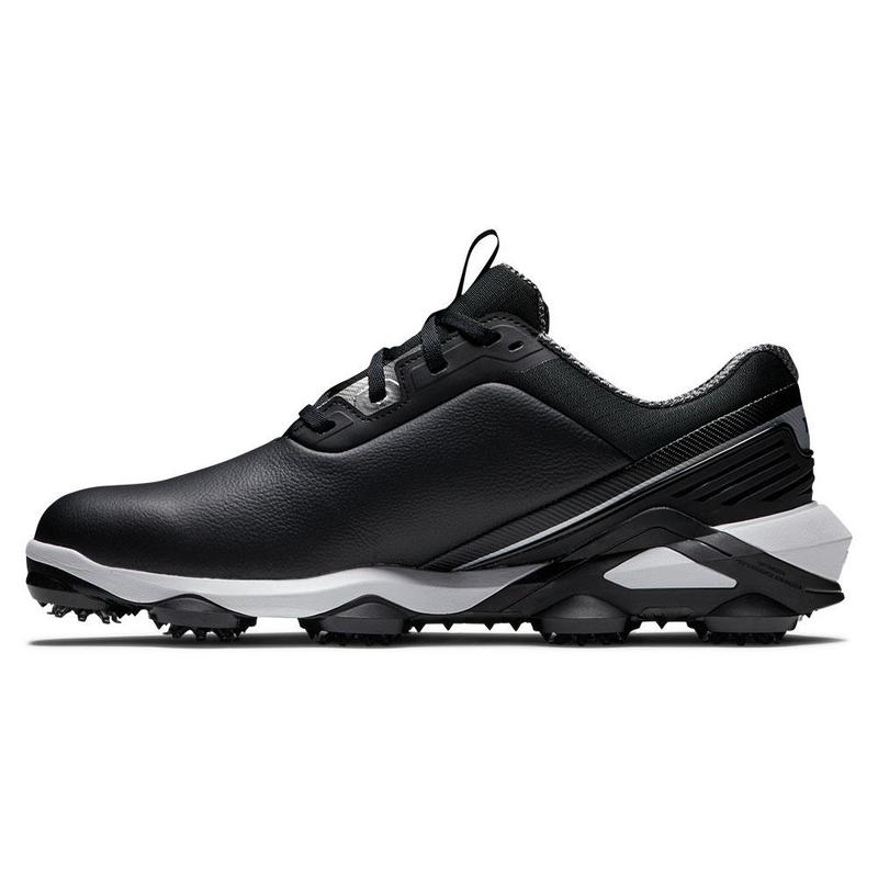FootJoy Tour Alpha 2.0 Golf Shoes - Black/White/Silver - main image