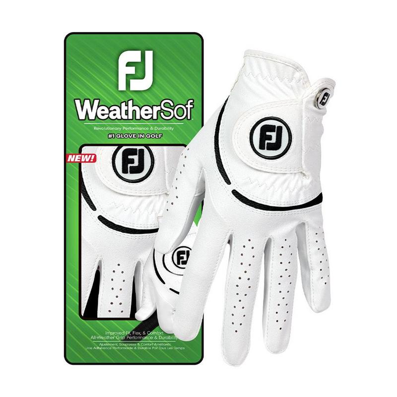 FootJoy 2024 WeatherSof Womens White Golf Glove - Multi-Buy Offer