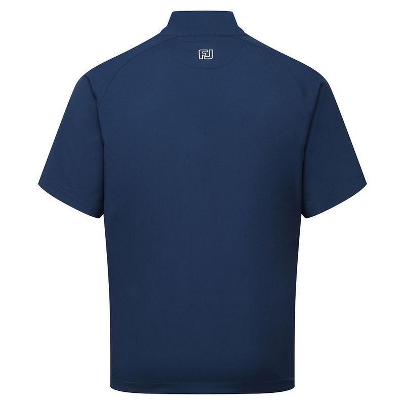 FootJoy Zephyr Short Sleeve Golf Windshirt - Navy - main image