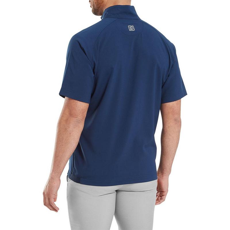 FootJoy Zephyr Short Sleeve Golf Windshirt - Navy - main image