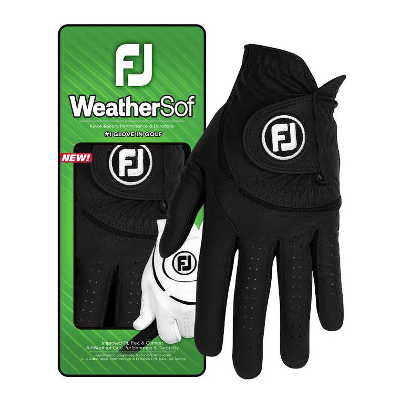FootJoy WeatherSof Womens Black Golf Glove - Multi-Buy Offer - main image