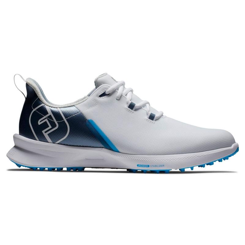 FootJoy Fuel Sport Golf Shoes White Navy Blue - Size Options – Best UK Price & Deals on BritGolf