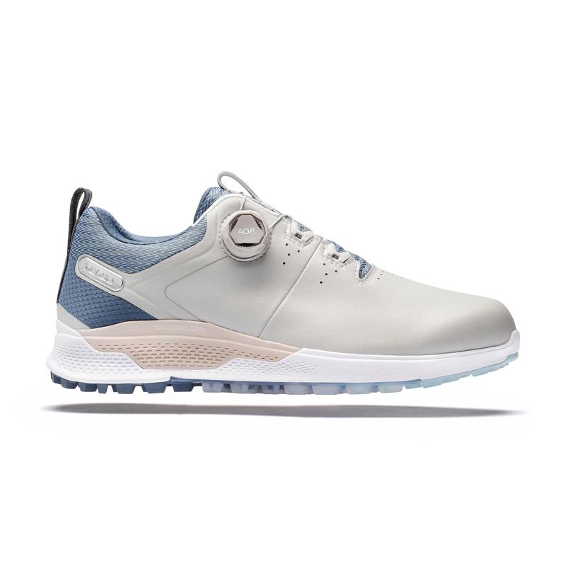 Mizuno GENEM WG BOA Golf Shoes - Grey/China Blue - main image