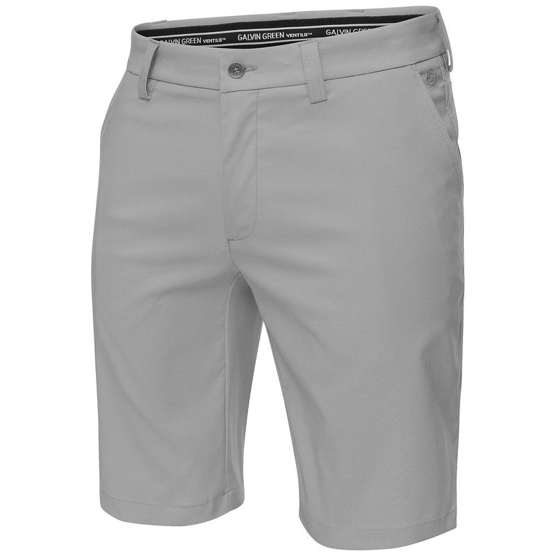 Galvin Green Percy Ventil8 Golf Shorts - Light Grey - main image