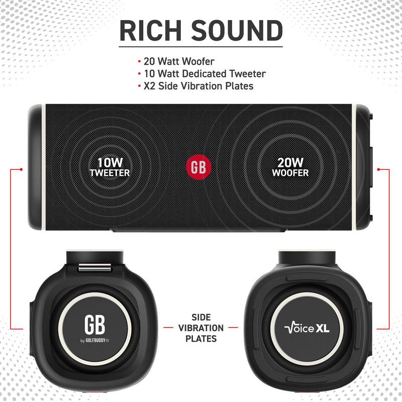 Golf Buddy Voice XL GPS Speaker with Remote - main image