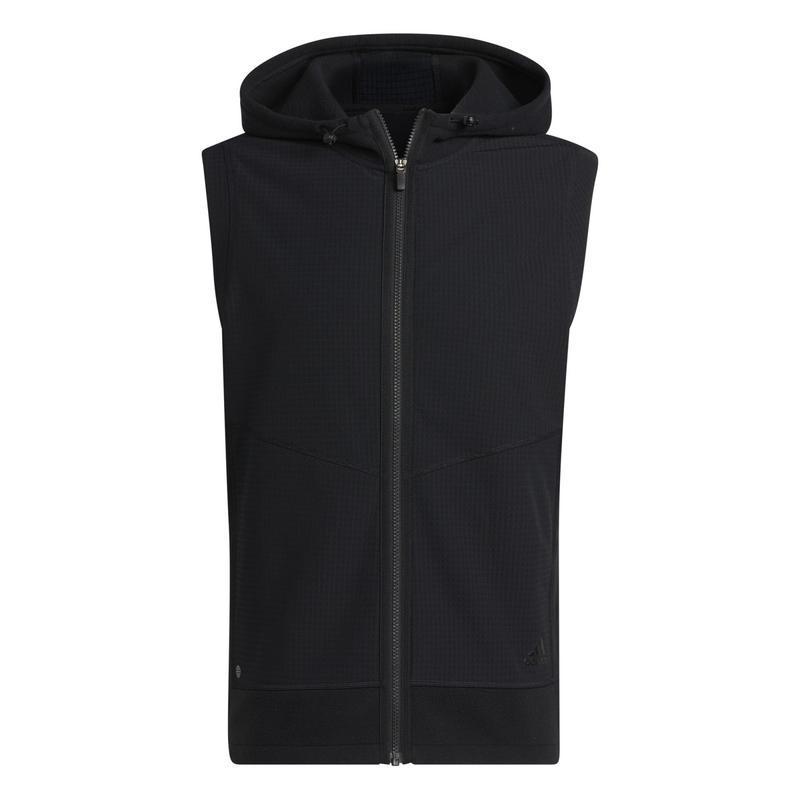 adidas Hoodie Golf Vest - Black - main image