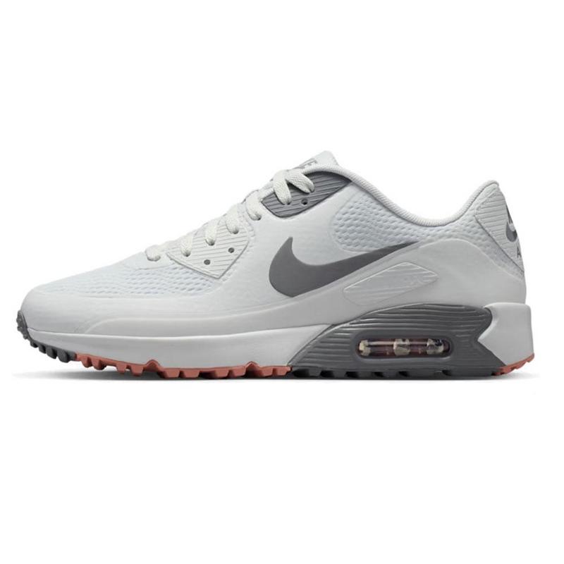 Nike Air Max 90 G Golf Shoes - Photon Dust/Pencil Point/Red Stardust - main image