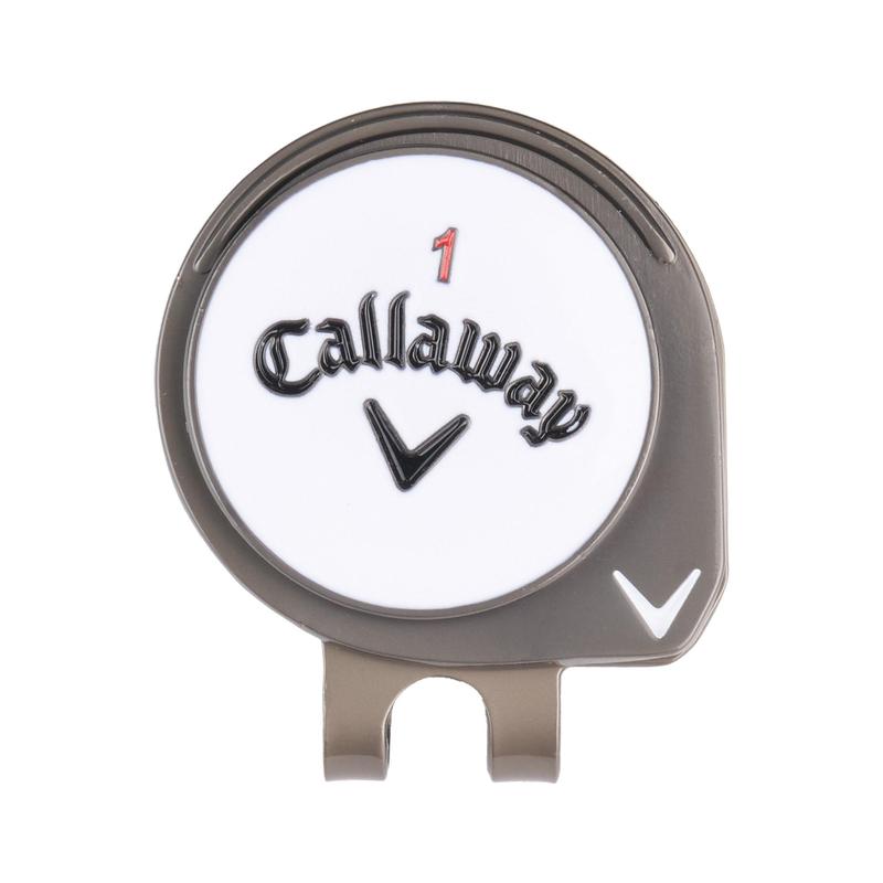 Callaway Hat Clip and Ball Marker Set - Gunmetal