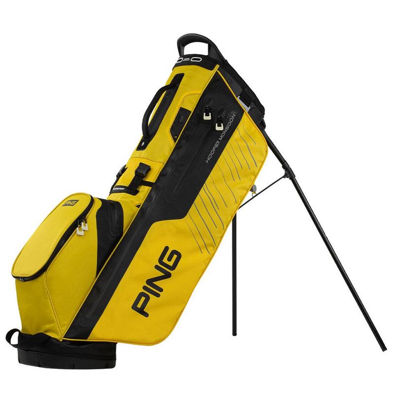Ping Hoofer Monsoon 231 Waterproof Golf Stand Bag Yellow Black