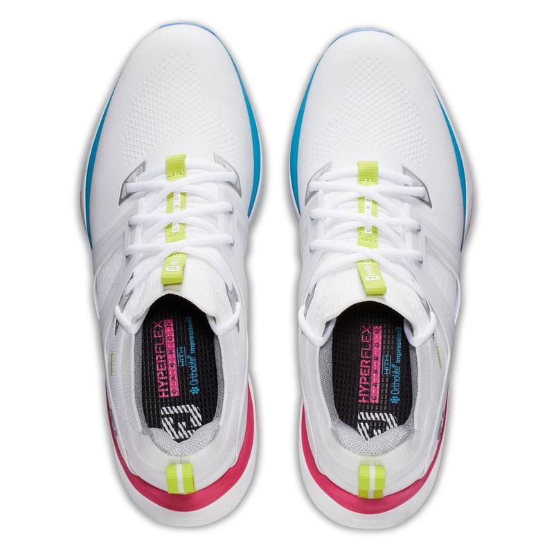 FootJoy Hyperflex Carbon Golf Shoes - White/Blue/Purple - main image