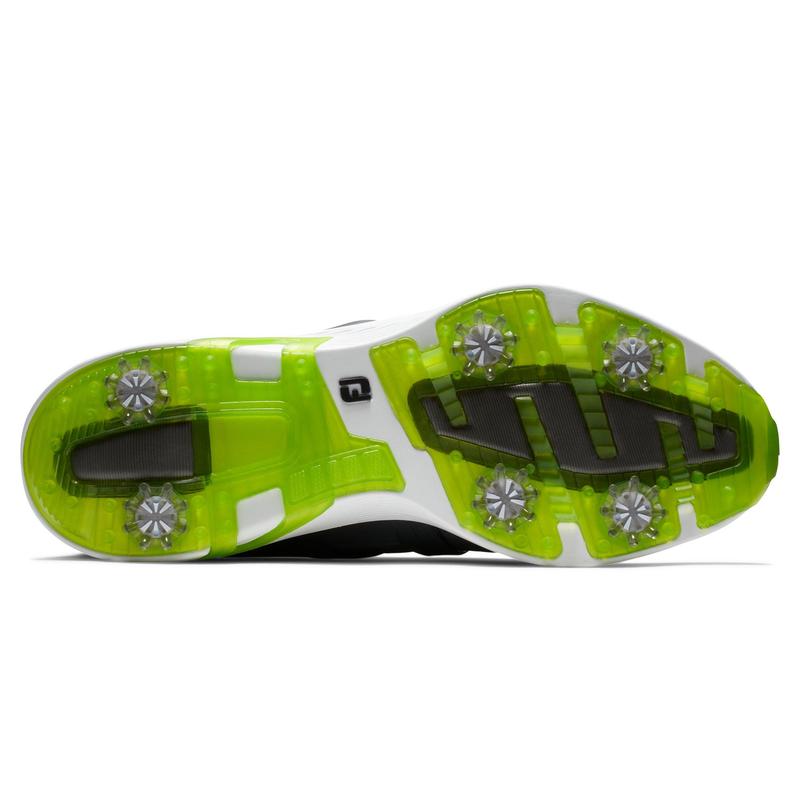 FootJoy Hyperflex Golf Shoes - Charcoal/Grey/Lime - main image