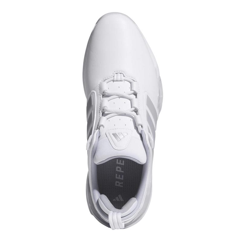 adidas Adipower Spikeless Golf Shoes - White/Silver Metallic/Halo Silver - main image