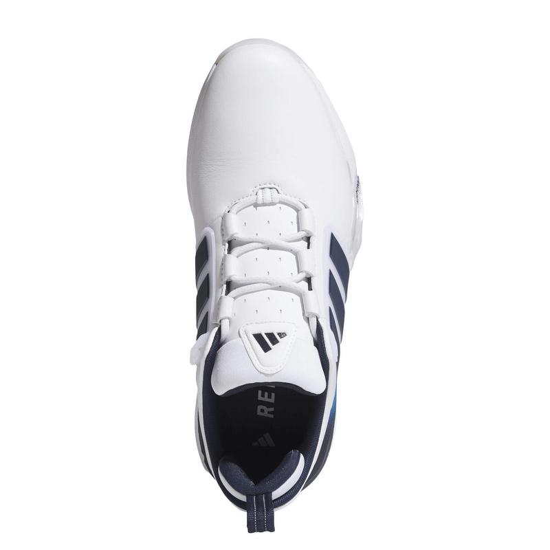 adidas Adipower Spikeless Golf Shoes - White/Collegiate Navy/Lucid Orange - main image