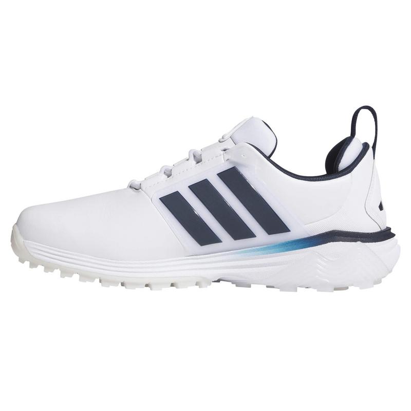 adidas Adipower Spikeless Golf Shoes - White/Collegiate Navy/Lucid Orange - main image