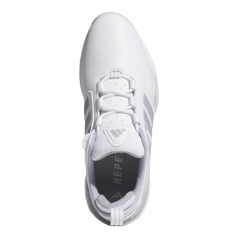 adidas Adipower Golf Shoes - White/Silver Metallic/Halo Silver - main image