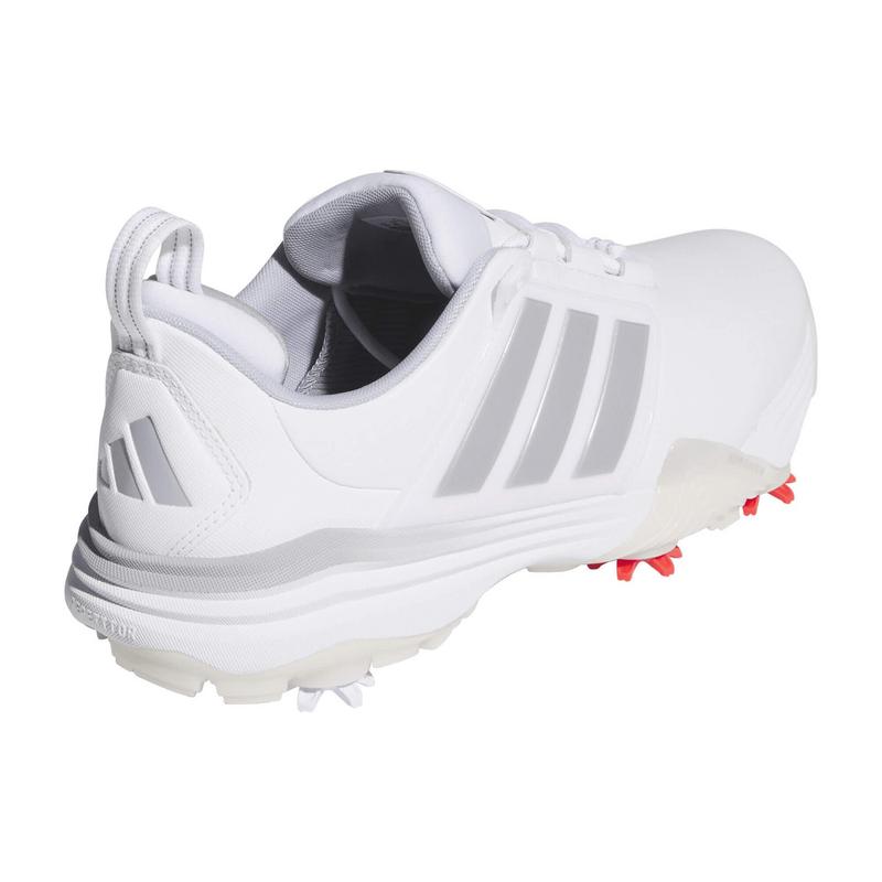 adidas Adipower Golf Shoes - White/Silver Metallic/Halo Silver - main image