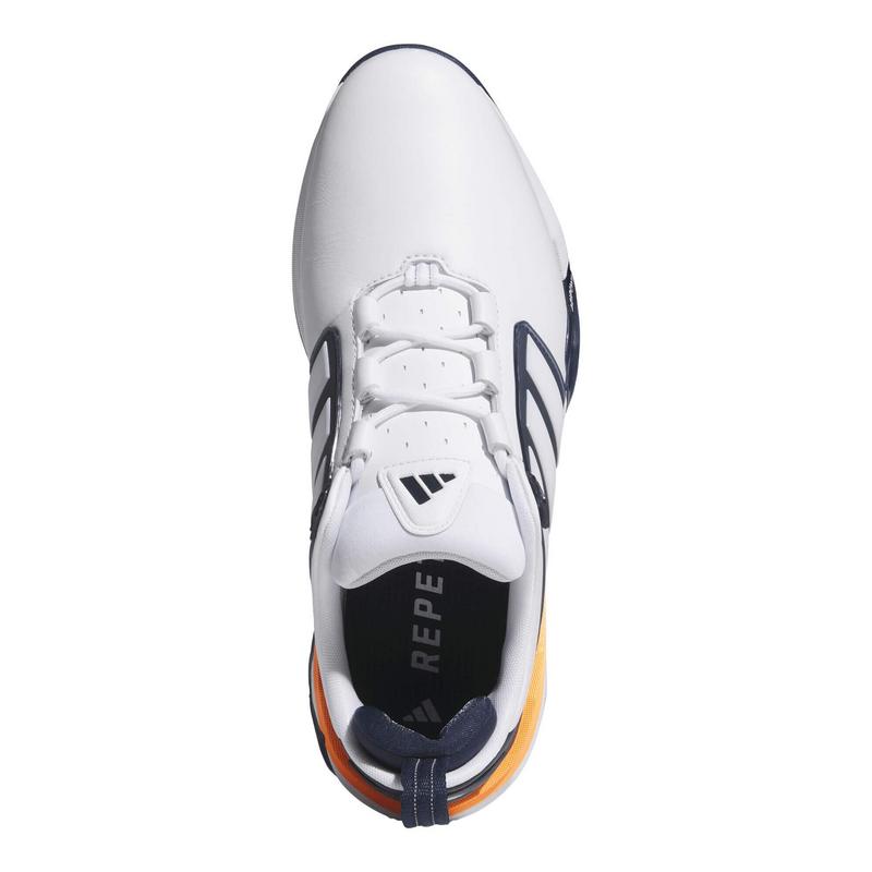 adidas Adipower Golf Shoes - White/Collegiate Navy/Lucid Orange - main image