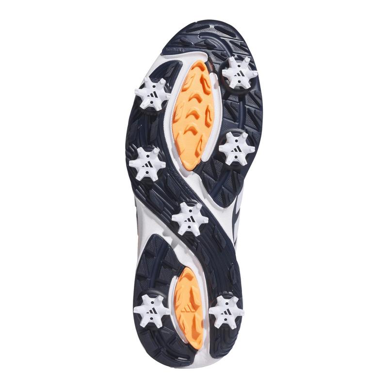 adidas Adipower Golf Shoes - White/Collegiate Navy/Lucid Orange - main image