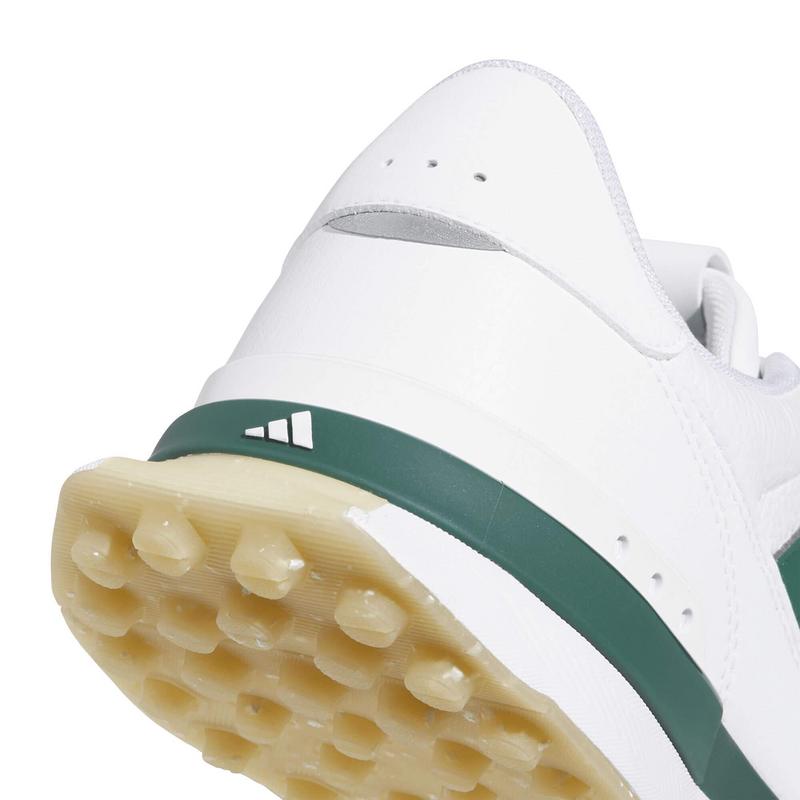 adidas S2G Leather Spikeless Golf Shoes - White/Collegiate Green/Gum - main image