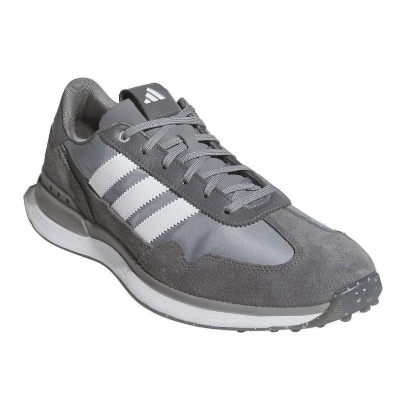adidas S2G 26 Textile Golf Shoes - Grey Three/White/Grey Four - main image