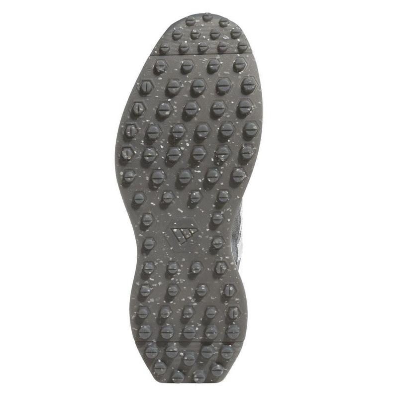 adidas S2G 26 Textile Golf Shoes - Grey Three/White/Grey Four - main image