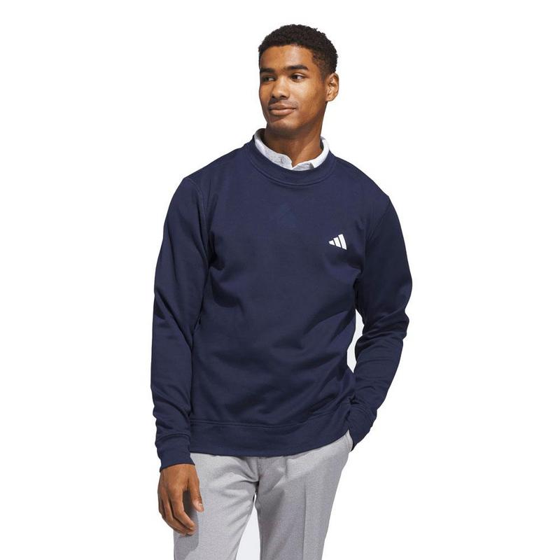 adidas Ultimate365 Climawarm Crew Neck Sweater - Collegiate Navy - main image