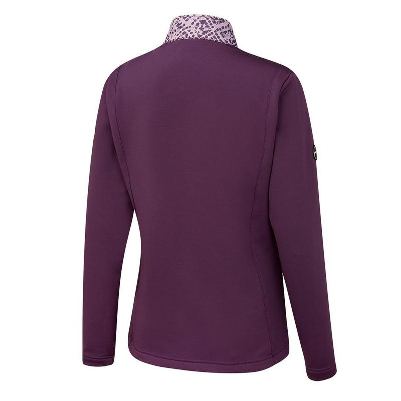 Ping Ladies Niki Full Zip Hybrid Golf Jacket - Purple Plum - main image