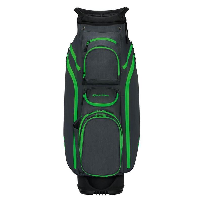 TaylorMade TM Cart Lite Golf Bag Grey/Neon Green - main image
