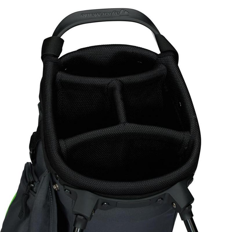 TaylorMade FlexTech Golf Stand Bag - Grey/Neon Green - main image
