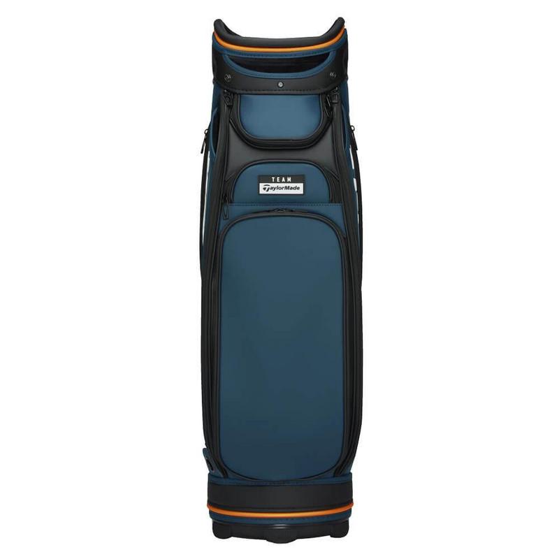TaylorMade Qi4D Tour Golf Staff Bag - Black/Blue/Orange - main image