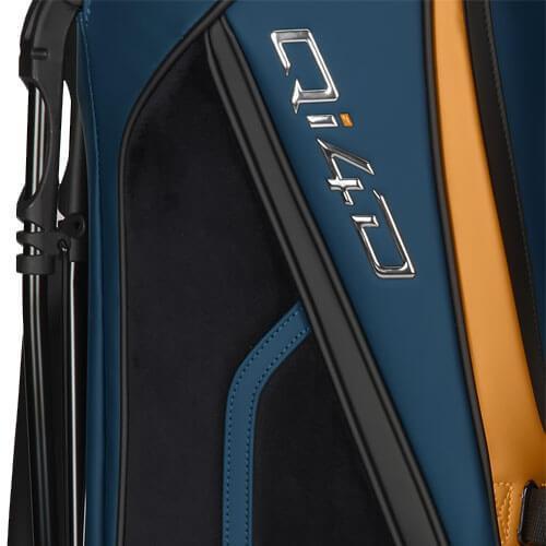 TaylorMade Qi4D Tour Golf Stand Bag - Black/Blue/Orange - main image