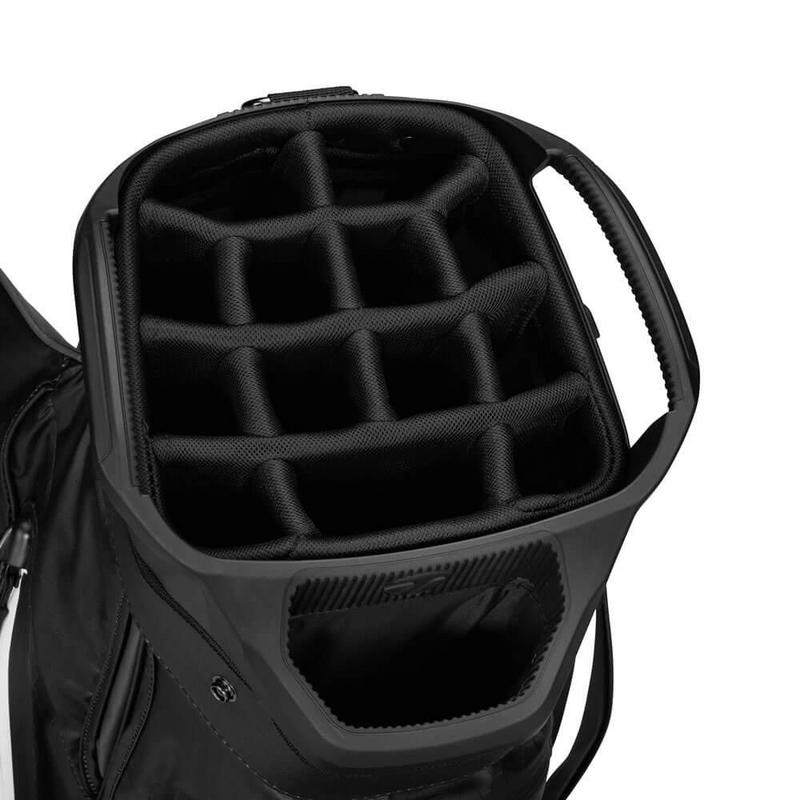 TaylorMade Storm Dry Waterproof Golf Cart Bag - Grey/Black - main image