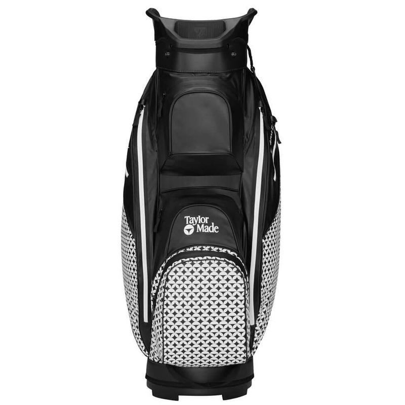 TaylorMade Storm Dry Waterproof Golf Cart Bag Heritage Icon Black - main image