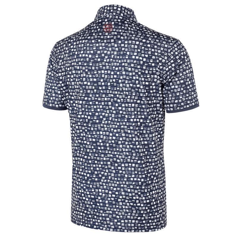 Galvin Green MACK Ventil8+ Golf Shirt - Navy/White