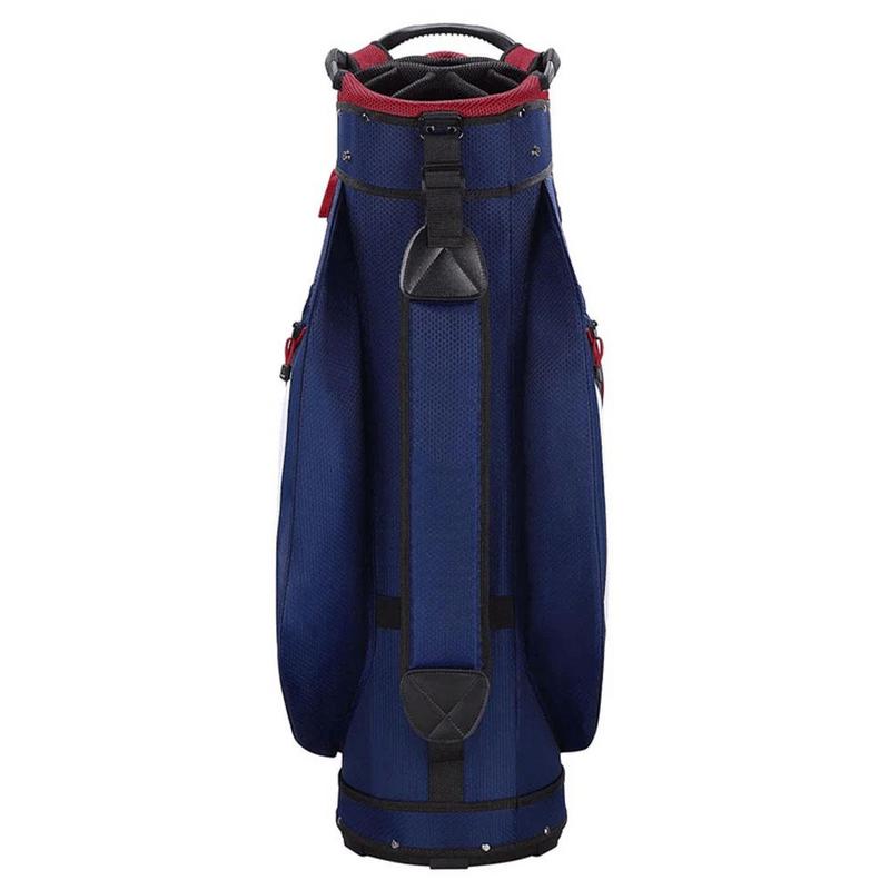 MacGregor Principal 10" 14 Way Golf Cart Bag - Navy/White/Red - main image