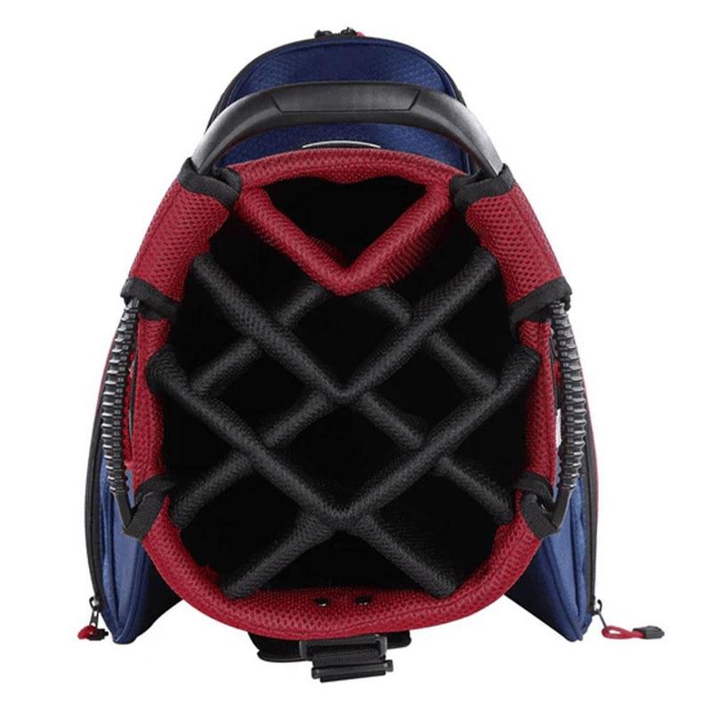 MacGregor Principal 10" 14 Way Golf Cart Bag - Navy/White/Red - main image