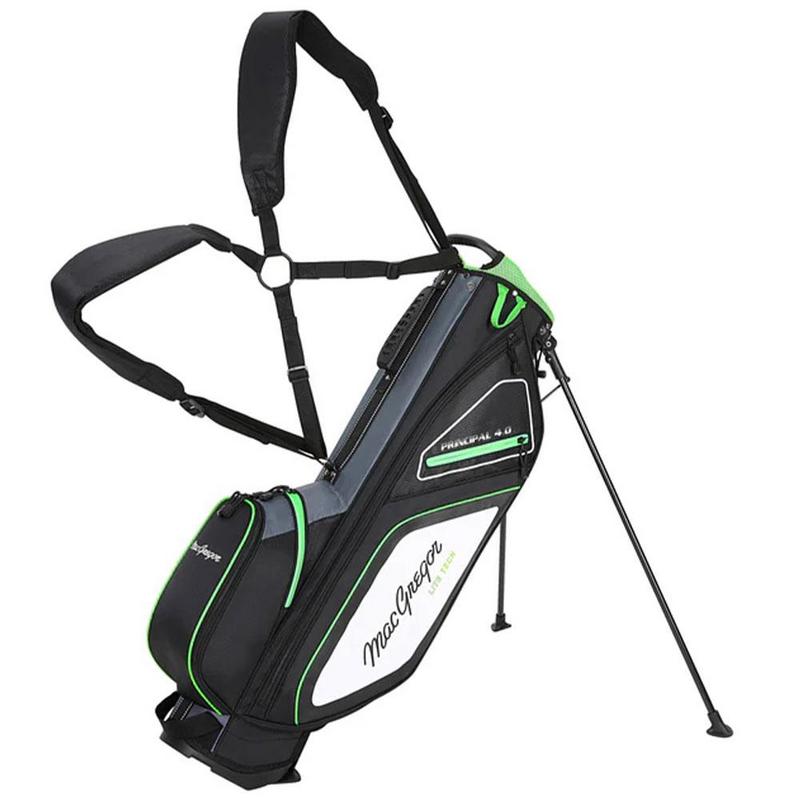 MacGregor Principal 7" Golf Stand Bag - Black/Green - main image