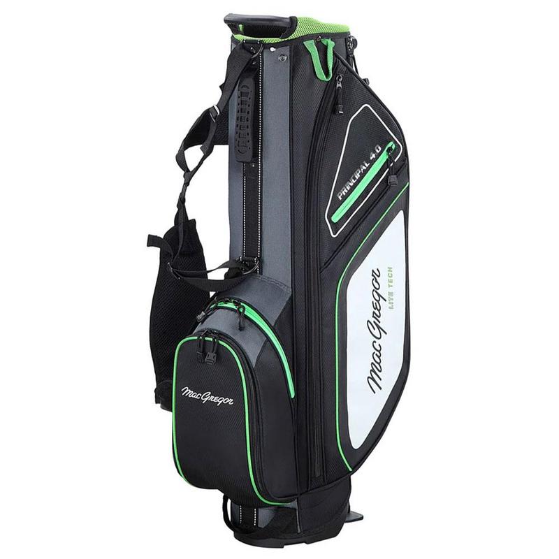 MacGregor Principal 7" Golf Stand Bag - Black/Green - main image