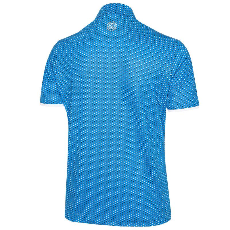 Galvin Green Mark Ventil8 Golf Polo Shirt - Blue
