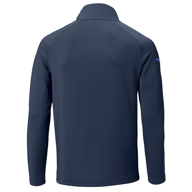 Mizuno Box 1/4 Zip Golf Sweater - Navy - main image