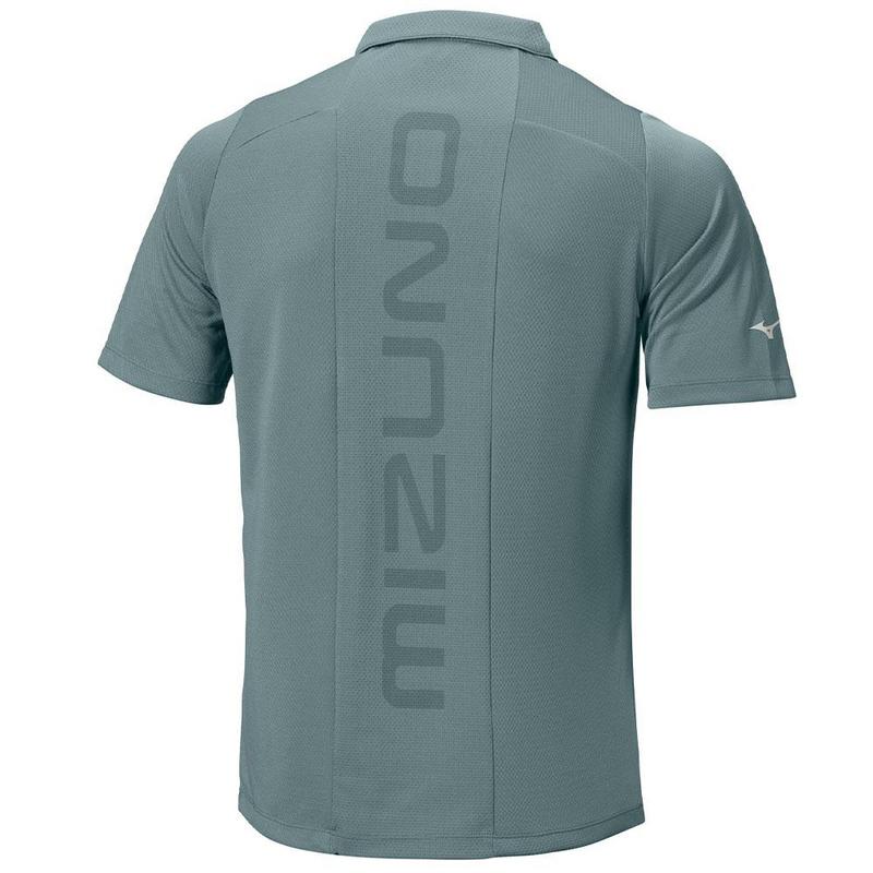 Mizuno Move Tech Golf Polo Shirt - Grey - main image