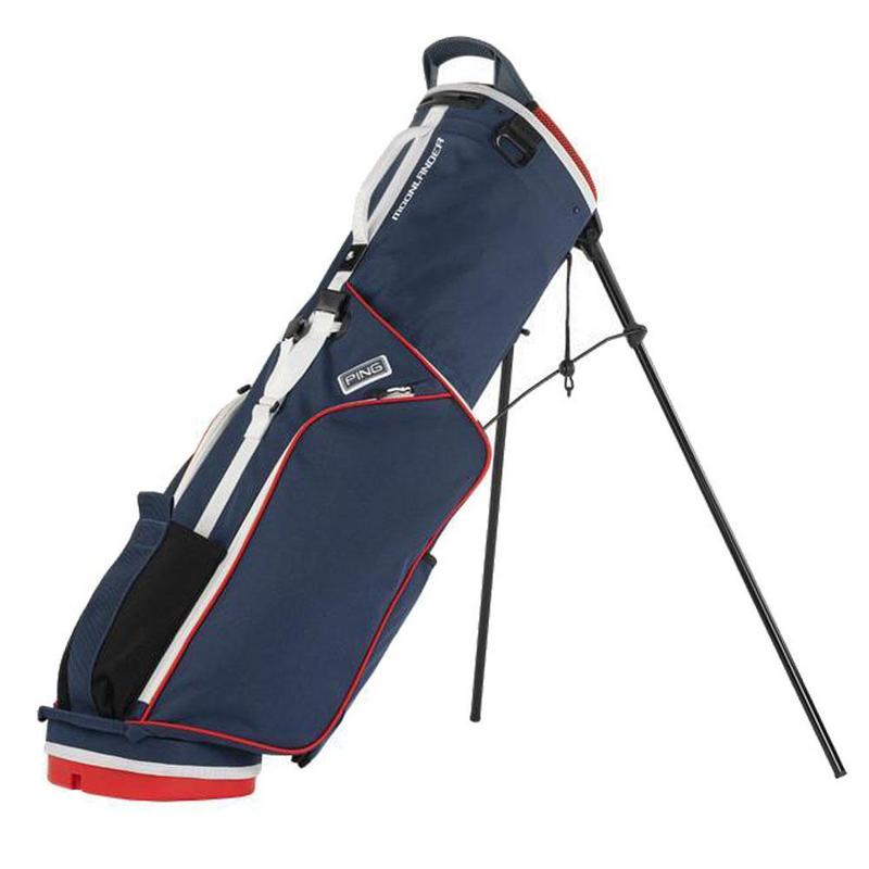 Ping Moonlander 244 Golf Stand Bag - Navy/Red/White