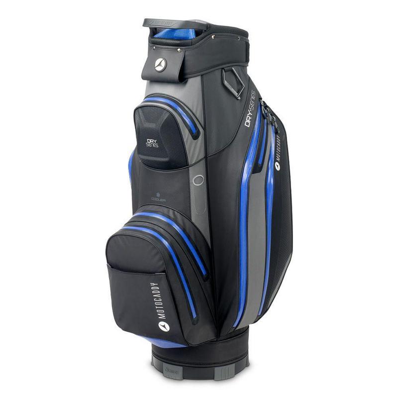 Motocaddy Dry Series Golf Trolley Bag - Charcoal/Blue