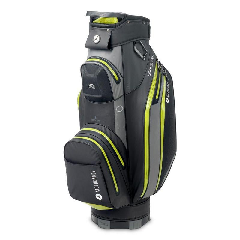 Motocaddy Dry Series Golf Trolley Bag - Charcoal/Lime