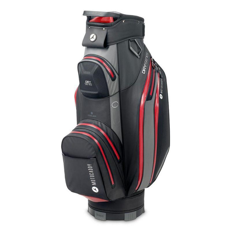 Motocaddy Dry Series Golf Trolley Bag - Charcoal/Red