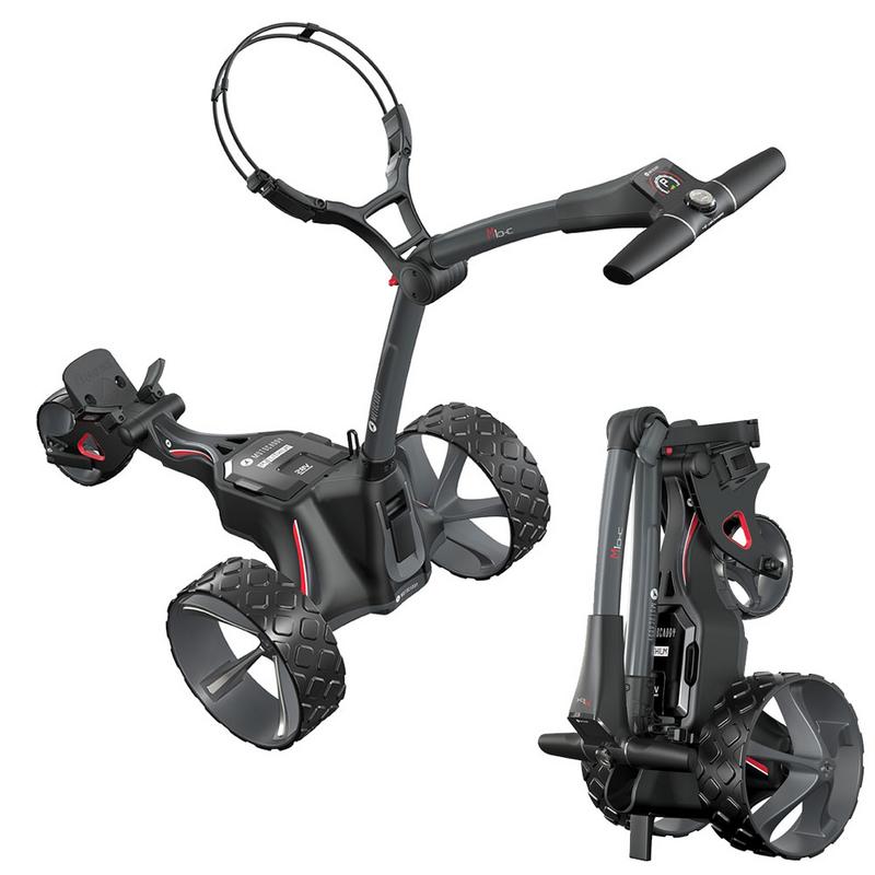 Motocaddy M1 DHC Graphite Electric Golf Trolley - Ultra Lithium - main image