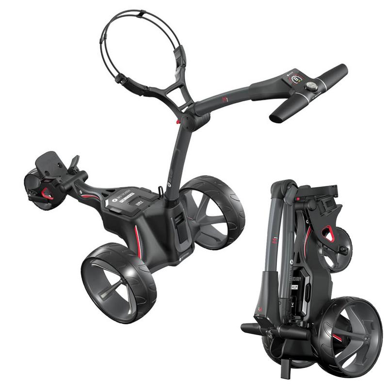 Motocaddy M1 Graphite Electric Golf Trolley 2023 - Ultra Lithium