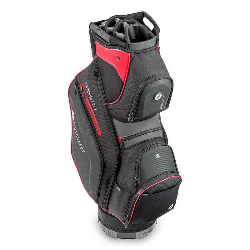 Motocaddy Pro Series Golf Cart Bag Black/Red - main image