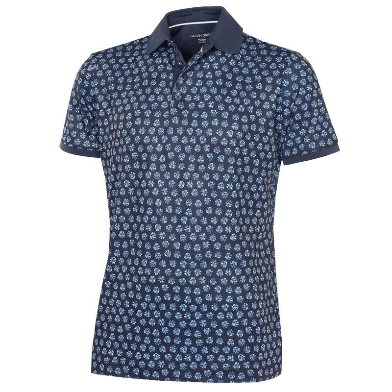 Galvin Green Murphy VENTIL8 PLUS Golf Polo Shirt Navy / Blue